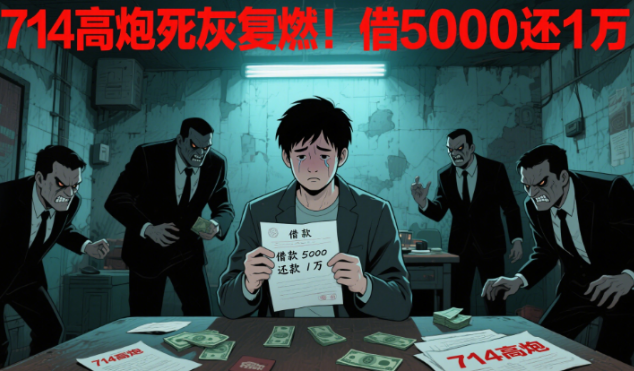 714“高炮”死灰复燃！借5000还1万