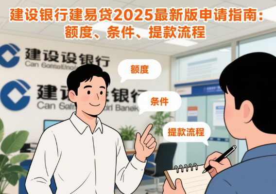 建设银行建易贷2025最新版申请指南