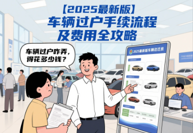 车辆过户手续流程及费用