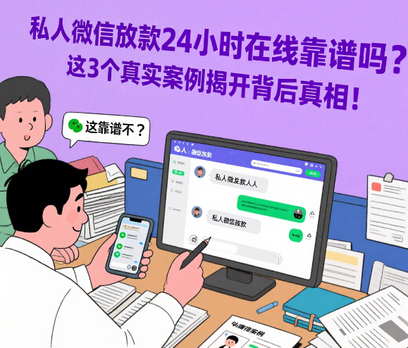 私人微信放款24小时在线